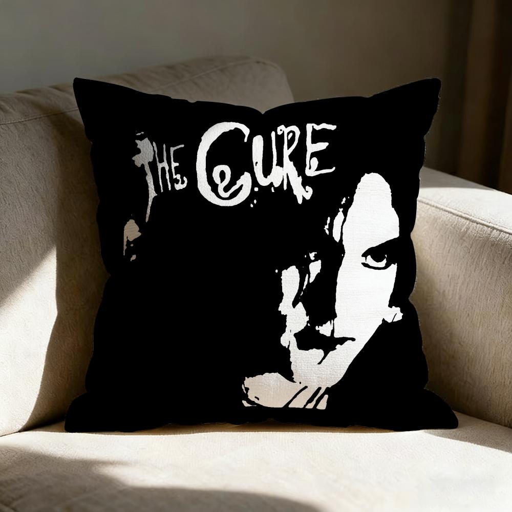 The CCures Band Pillow Case Linen Pillow Covers Cover For Couch Living Room Bench Patio Floor Linen Home Decor