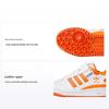 Zapatillas Forum Low J Blanco Naranja Niños Blanco Nube IG3794