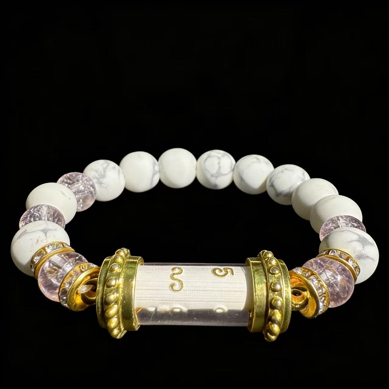 Thai Ruesi Khon Phi Sea King Talisman Tube Bracelet Unisex Wear - Authentic Temple Talisman Electroplated