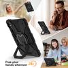 Tablet Case For Xiaomi Redmi Pad 2 Pro Silicone + PC Hand Grip Kickstand Cover with Shoulder Strap