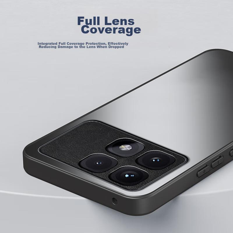 Phone Case for Xiaomi Redmi K70 Pro, Xiaomi Redmi K70 Ultra Frosted Full Coverage Ultra-Thin Shockproof Anti-Fingerprint - Graphite Black