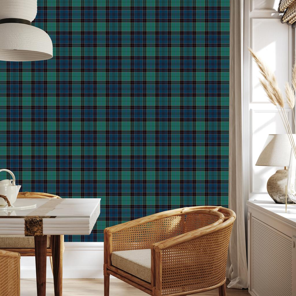 Optical checkered wallpaper for living room and bedroom 50x1000