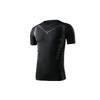Mens Compression Athletic Set Gym Workout Running Quick-Dry Tank Top Short Sleeve Long Sportswear