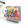 2026 Diamond Painting Calendar Monthly Calendar Different Patterns On Each Page DIY Diamond Painting Kit Desktop Ornament