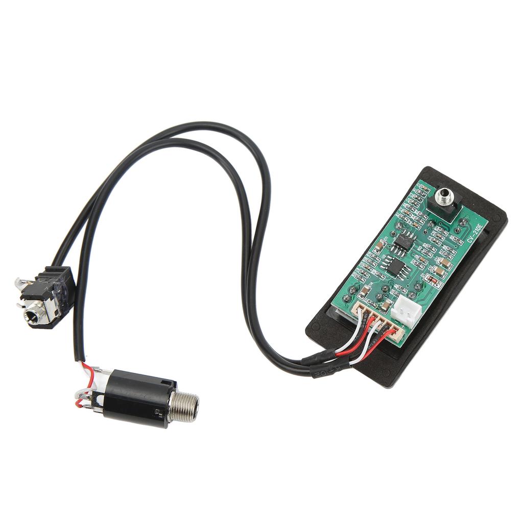 Violin Pickup Set Sound Quality Improvement Passive Tone Electric Violin Pickup for Performance