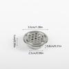 Round Mesh Hole Cover Stainless Steel Ventilation Cover For Wardrobe Cabinet Air Vent Louver Furniture Accessories Home Decor