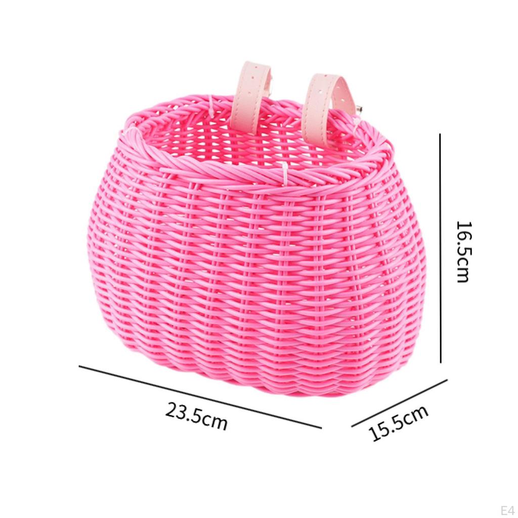 Bicycle Basket for Kids, Basket, Multifunctional Decor Handlebar