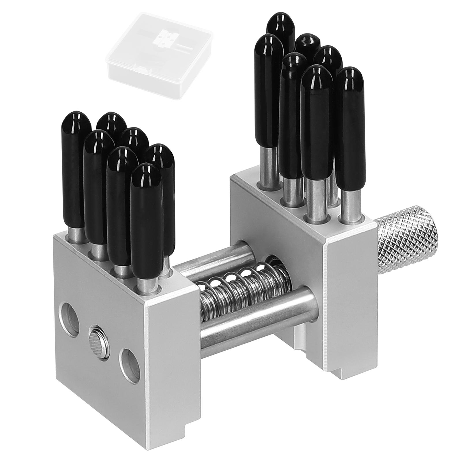 

Aluminium Vise Fixture Multi function Clamp Model Making Fixed Jig DIY Crafts Remodeling Vise Workbench with Clamping разноцветный