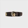 Ida Leather Belt / Gold