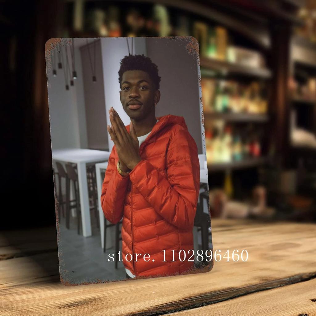 nas rapper Metal Plaques & Signs wall decor Vintage Tin Signs Captain Metal Poster Decor for Bar Pub Club Wall Decoration