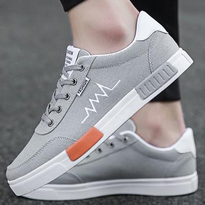 Fashion Men's Summer Flat Canvas Shoes