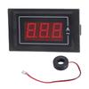 LCD Display AC Current Meter 100A with ABS Housing High Precisions Current Monitor Device for Home & Industrial Use