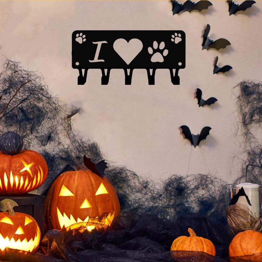 1 шт. Сердце Собака Крючок Металлический Подвесной Настенный Арт-Домашний Декор Аксессуары — фото 6