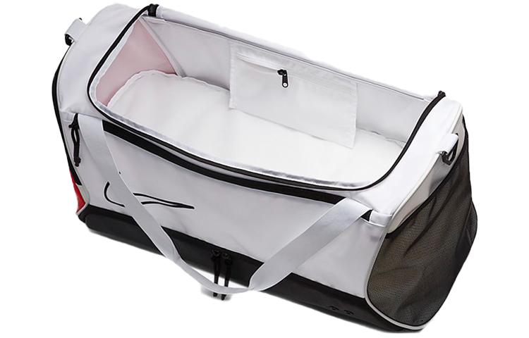 Nike Elite Basketball Duffel Bag Travel Bags White/Red BA6163-100
