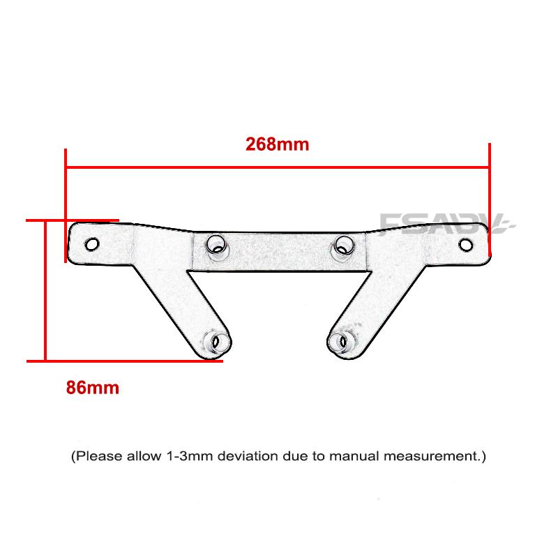 Fit For BMW S1000XR S1000 XR S 1000XR S 1000 XR 2020 2021 2022 2023 Fog Lights Brackets LED Lights Bracket Auxiliary Lights