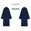 Taoist Long Robe with Slanted Placket, Three Purities Collar, Frog Buttons, Tai Chi Suit, Complete with Ten Direction Shoes and Zhuangzi Scarf