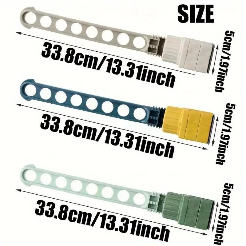 8-hole Portable Buckle Clothes Drying Rack Artifact Windowsill Balcony Hanging Clothes Drying Window Portable Travel Wardrobe