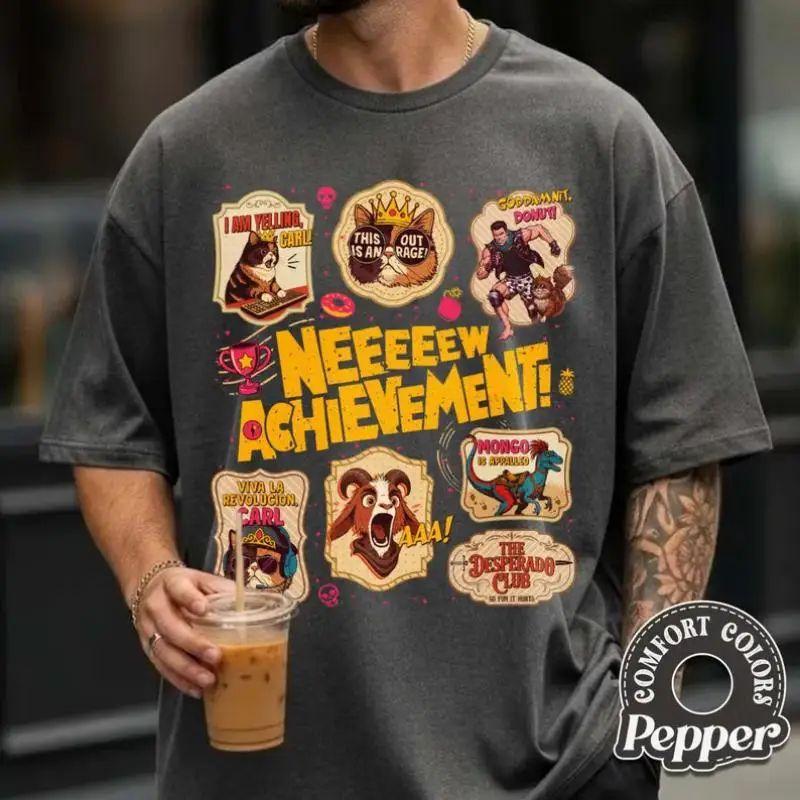 Dungeon Crawler Carl Stamps Comfort Color Shirt New Achievement T Shirt LitRPG Book Lover Gift Fantasy Reader Graphic Tee