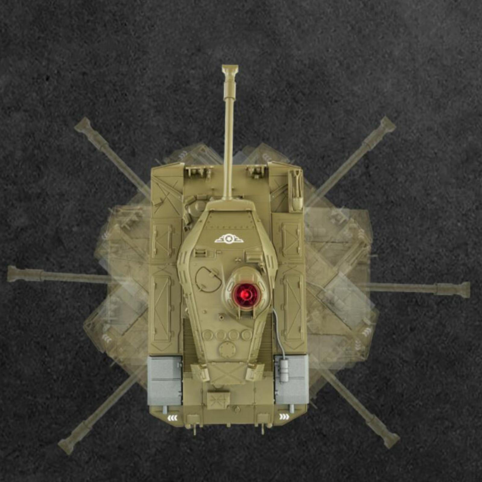 

Радиоуправляемая Танк-Машина с Поворотной Башней на 360° - Премиальный Транспорт на Пульте Управления зелёный