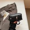 Summer new trendy lunch box bag versatile hand bag going out fashionable simple messenger small square bag women's bag