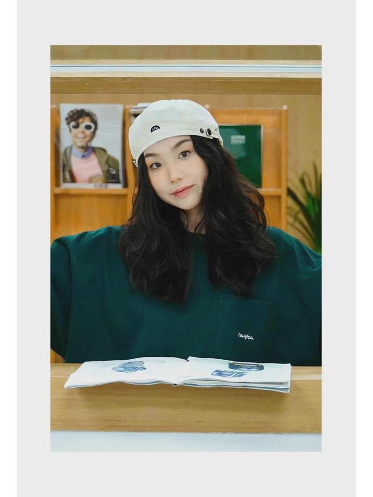 Unisexowy Retro Japoński Beret Newsboy: Wszechstronny letni kapelusz malarski