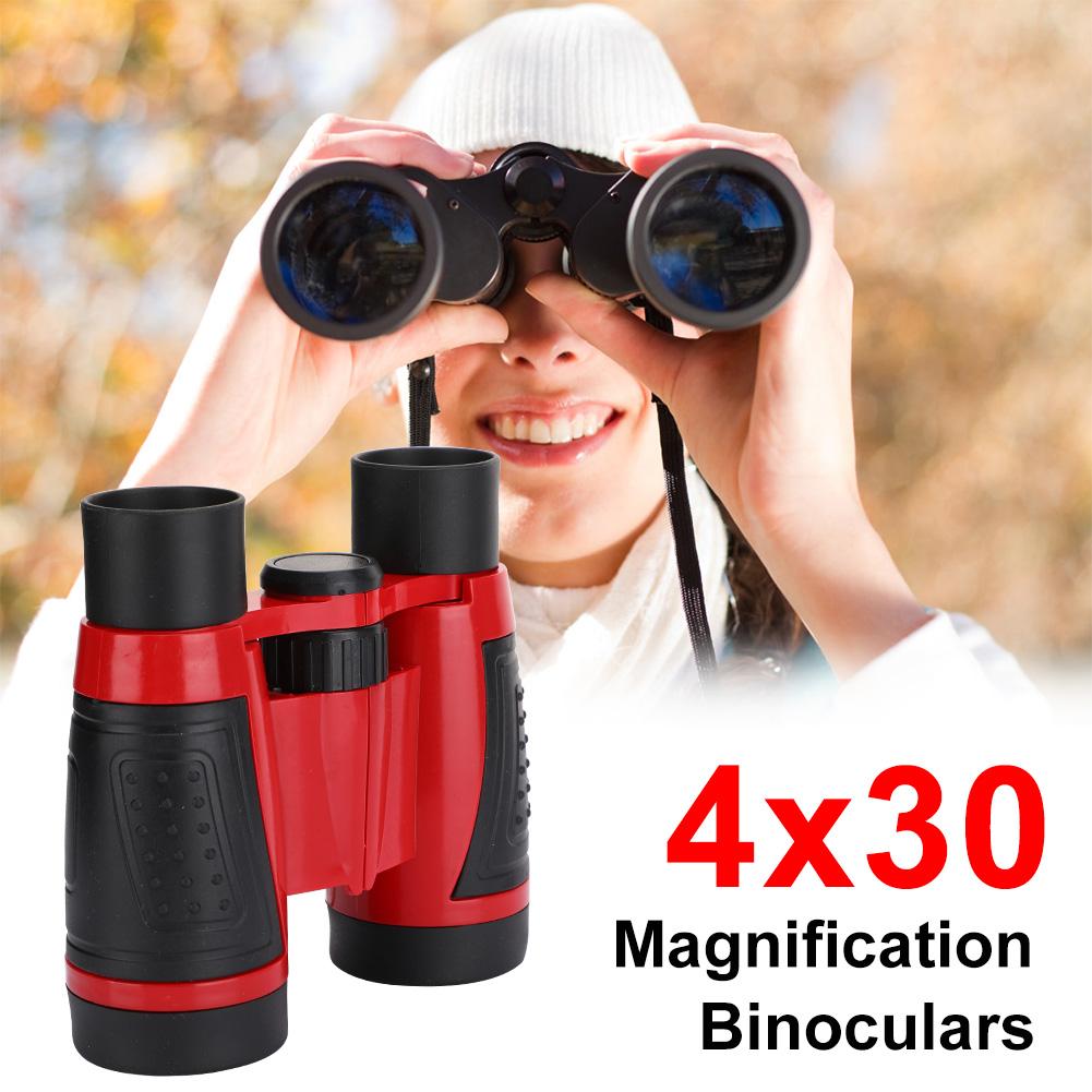 6 Stück Outdoor-Erkundungsfernglas-Set für junge Kinder, pädagogisches Geschenk zum Campen, Wandern, Orange