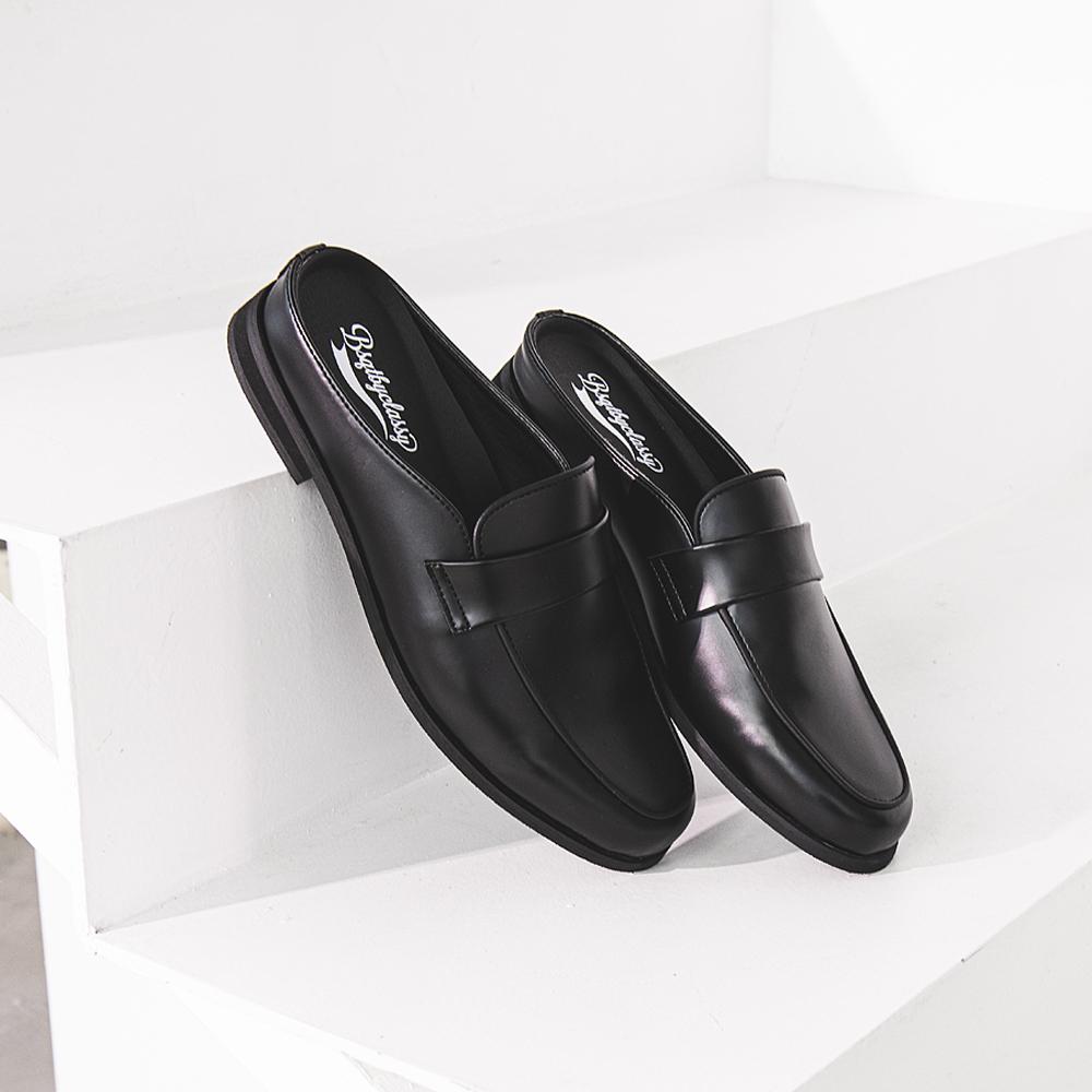 [BSQT BY CLASSY] Hamburg Basic Bloafer Lucy Black [S612] [Shipped from Korea] 100% Authentic