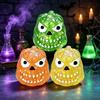 TPR Halloween Dumplings Squeeze Toy Devil Pumpkin Stress Relief Sensory Ball  Stress Relief