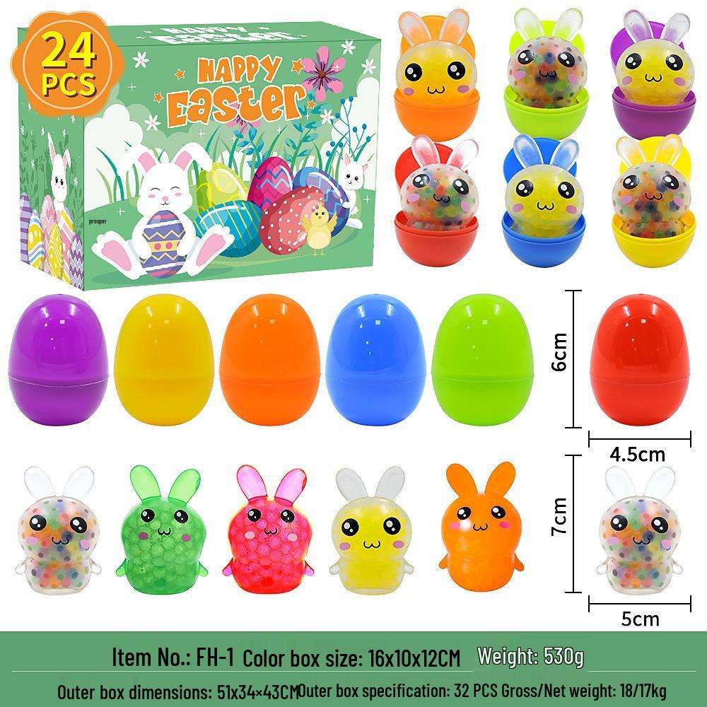 Children's DIY Bunny Car Easter Egg Set - Easter Toy & Gashapon Gifts 2026
