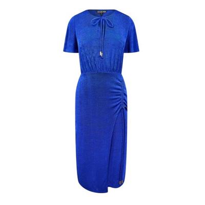 Biba Dames Jersey Keyhole Midi Jurk
