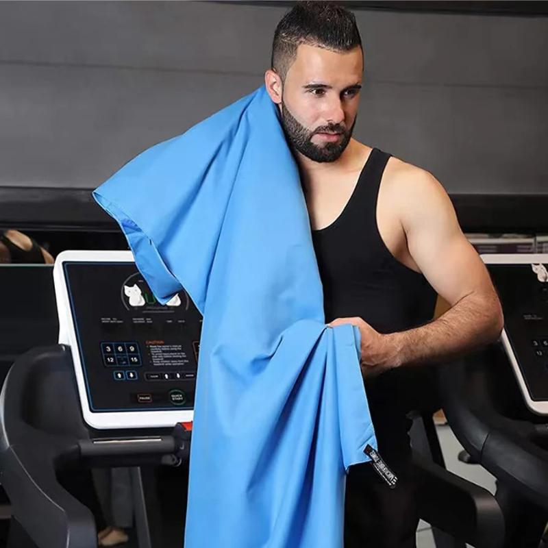 Quick-Dry Sports Towel 40X80/76X152CM Microfiber Running Yoga Gym Fitness Basketball Outdoor Camping Hiking Beach Towels