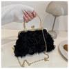 New summer sweet rose dinner chain bag banquet handbag cheongsam evening dress literary diagonal bag