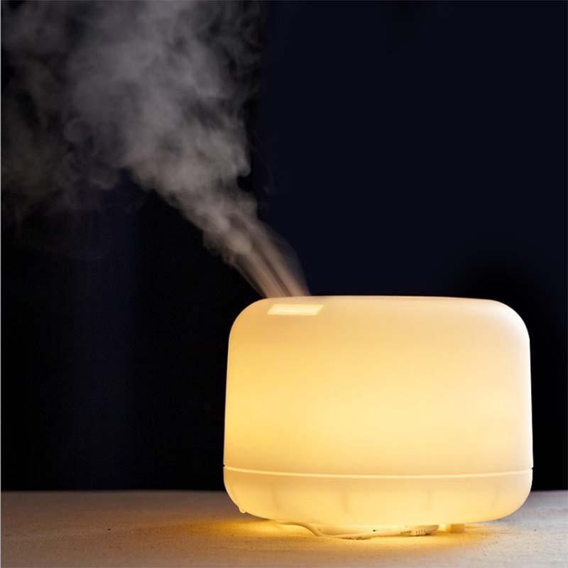500ml Large Mist Humidifier & Essential Oil Diffuser for Home