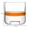 LSA Cask Whiskey Tumbler x 2 (G1687-09-301)