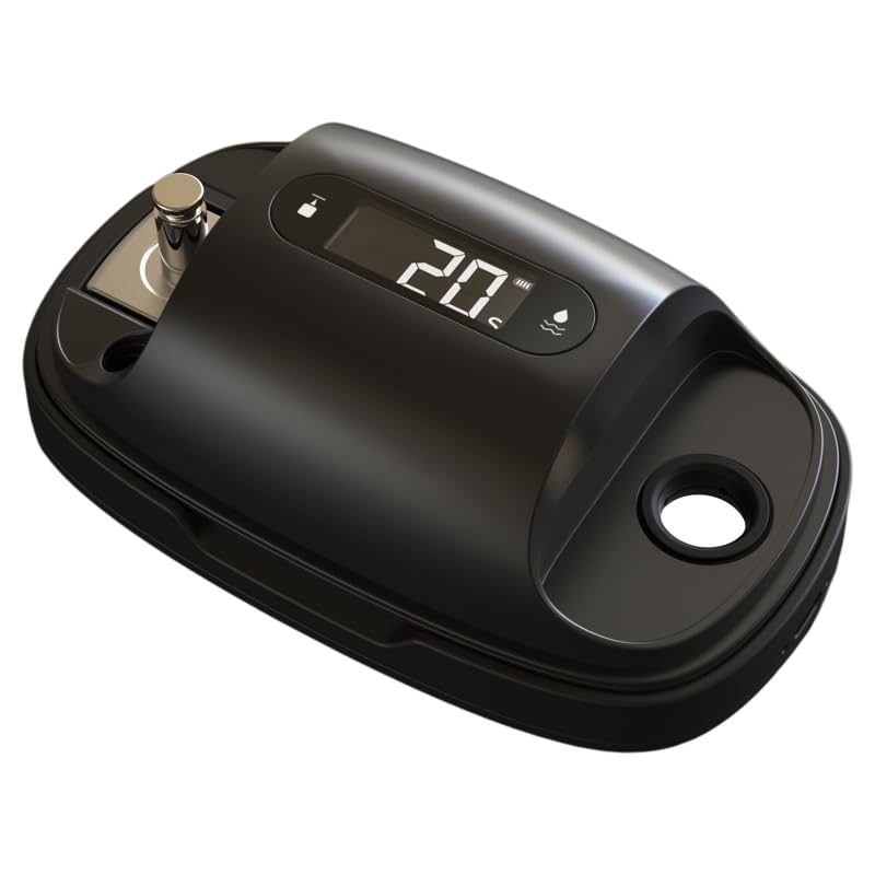 

HumminGuru Ultrasonic Stylus Cleaner Digital Pressure Gauge 110kHz Ultrasonic Stylus Cleaning with Digital Turntable Stylus Force Scale + (2-in-1)