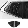 Car Accessories ABS Carbon Fiber Rear Side Window Louvers Shutters Blinds Cover Trim For Nissan Rogue X-Trail T32 2014-2017-