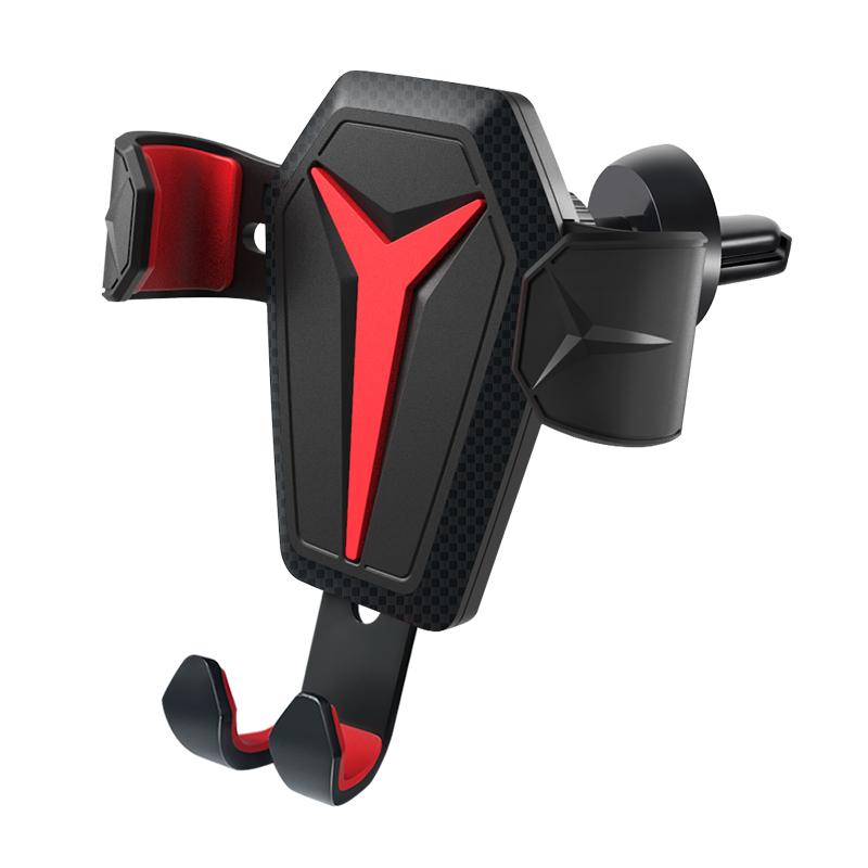 

2 in 1 Suction Up Gravity Car Phone Holder Mobile Phone Support Stand Bracket for iPhone 12 11 X Max Xiaomi Samsung Yellow