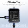 FNIRSI FNB-C2 Digital Voltmeter Ammeter, Type-C Fast Charge Trigger, 240W Max Power Meter, Capacity & Ripple Measurement Tester
