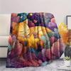 Cute Cats  Print Flannel Blanket, High Quality Comfortable for All Seasons, Home Decor, Warmth and Comfort