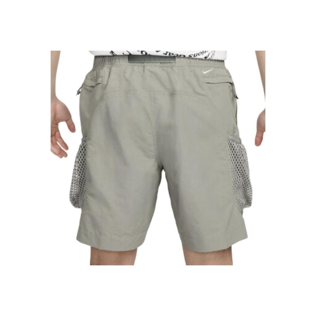 Nike ACG Cargo Pocket Sports Loose Breathable Casual Shorts Men Bottoms Gray Green DV9406-053