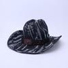 Retro Bull Head Western Denim Hat European and American Style Fashion Jazz Hat Men's and Women's Versatile Top Hat