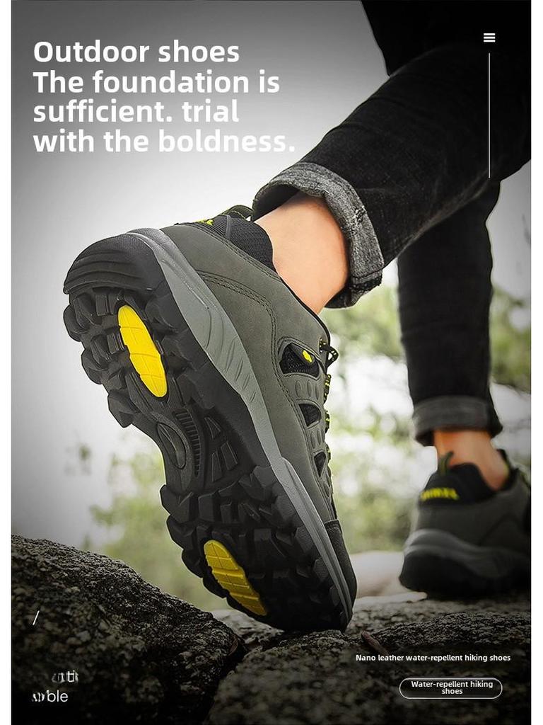 Nowe buty outdoorowe do pieszych wędrówek i alpinizmu: Wygodne, Oddychające, Codzienne Obuwie Sportowe dla Par