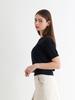NITINA Basic Round Pullover Bk