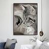 Huacan Diamond Brodery Salg Cats 5D Diamond Painting Full Square Drill Butterfly Cross Stitch