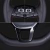 Hand-Stitched Black Perforated Non-slip Microfiber Leather Steering Wheel Cover For Volvo XC60 S60 V40 V60 S40 2011-2017