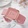 Simple Watch Square Scale Quartz Watch Neutral Middle And High School Student Watch Fashion Trendy Silicone Watch
