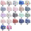 Adjustable HeadCover With Sweatband Men Women Bouffant Hat Pure Colour Cotton Hats Surgical Scrub Cap