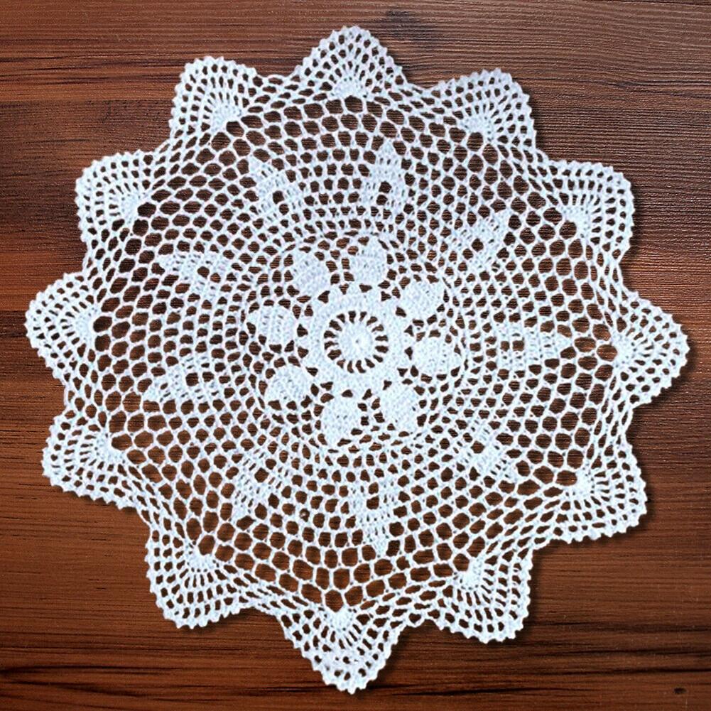 Table Cloth Mat Countryside Vintage Crochet Doily Mats