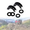 Shackle Isolator Upgraded DRing Shackle Covers & 4Pcs Washer Fits 3/4 inch Shackle Gear Design Rattling Protections