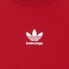 Balenciaga x Adidas Originals Balenciaga X Adidas FW22 T Shirt Loose Fit Men's Red 739101TNVA66542